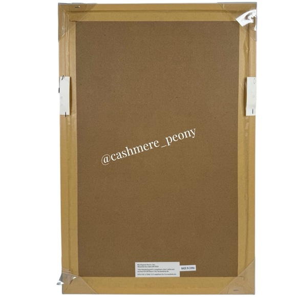 Supreme X Oliver Gal Box Logo Glass Shadow Box Print Framed Art - Picture 2 of 7